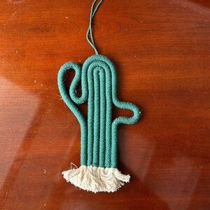 10” hanging rope cactus